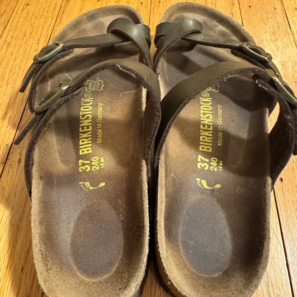 Birkenstock Mayari bronze sandals - Picture 6 of 7